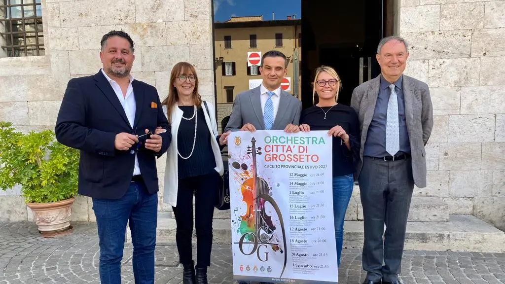 Orchestra in tour  Città di Grosseto  e i suoi concerti
