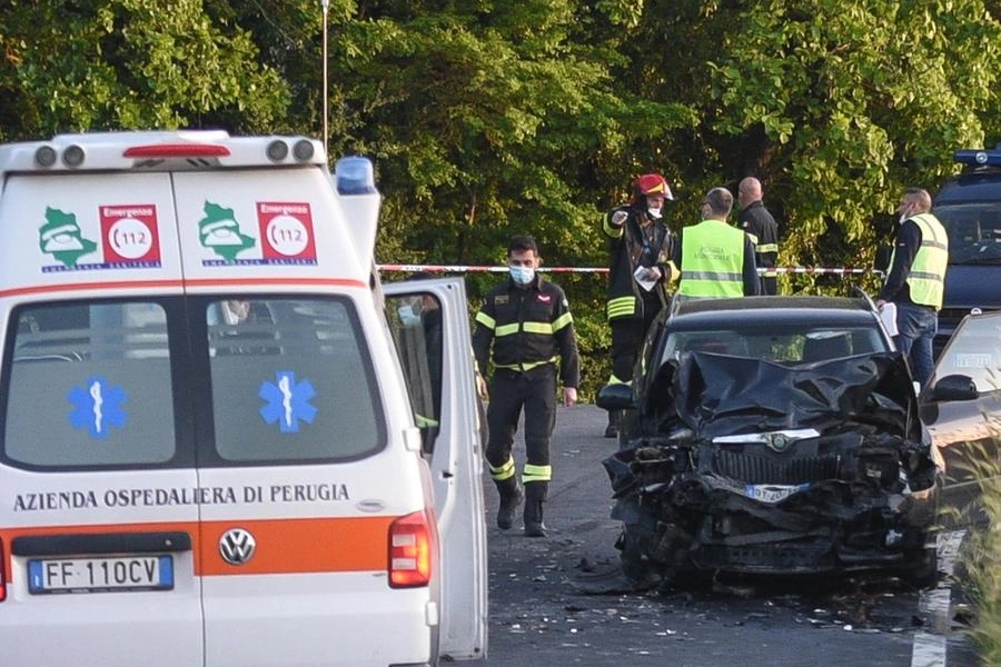 Il luogo dell'incidente mortale