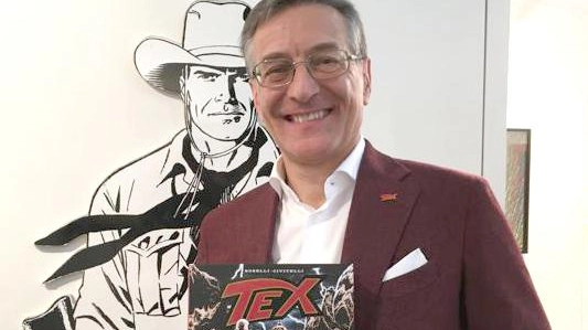 Civitelli, il lucignanese di Tex "Disegno grazie alla mamma" Civitelli, il lucignanese di Tex "Disegno grazie alla mamma"