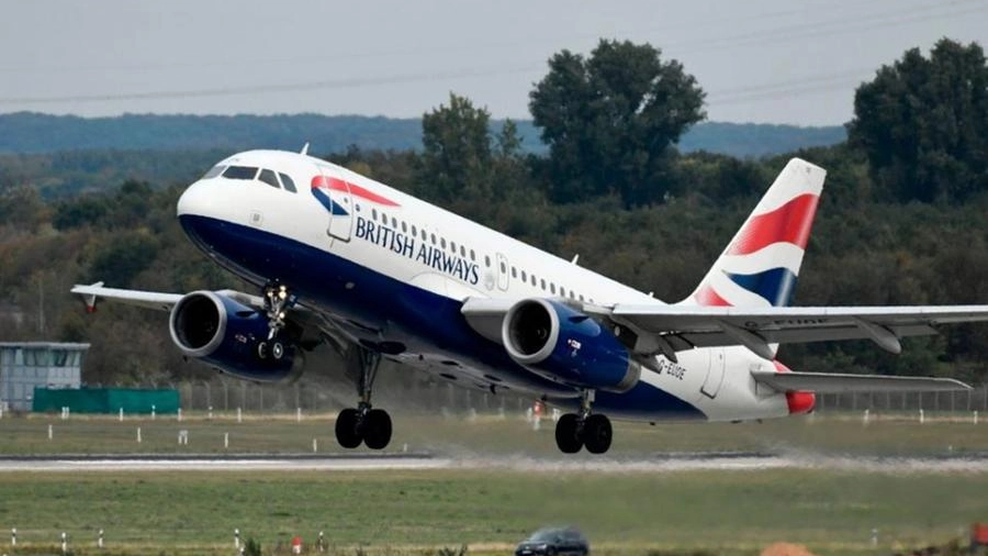Un aereo della British Airways (immagine di repertorio)