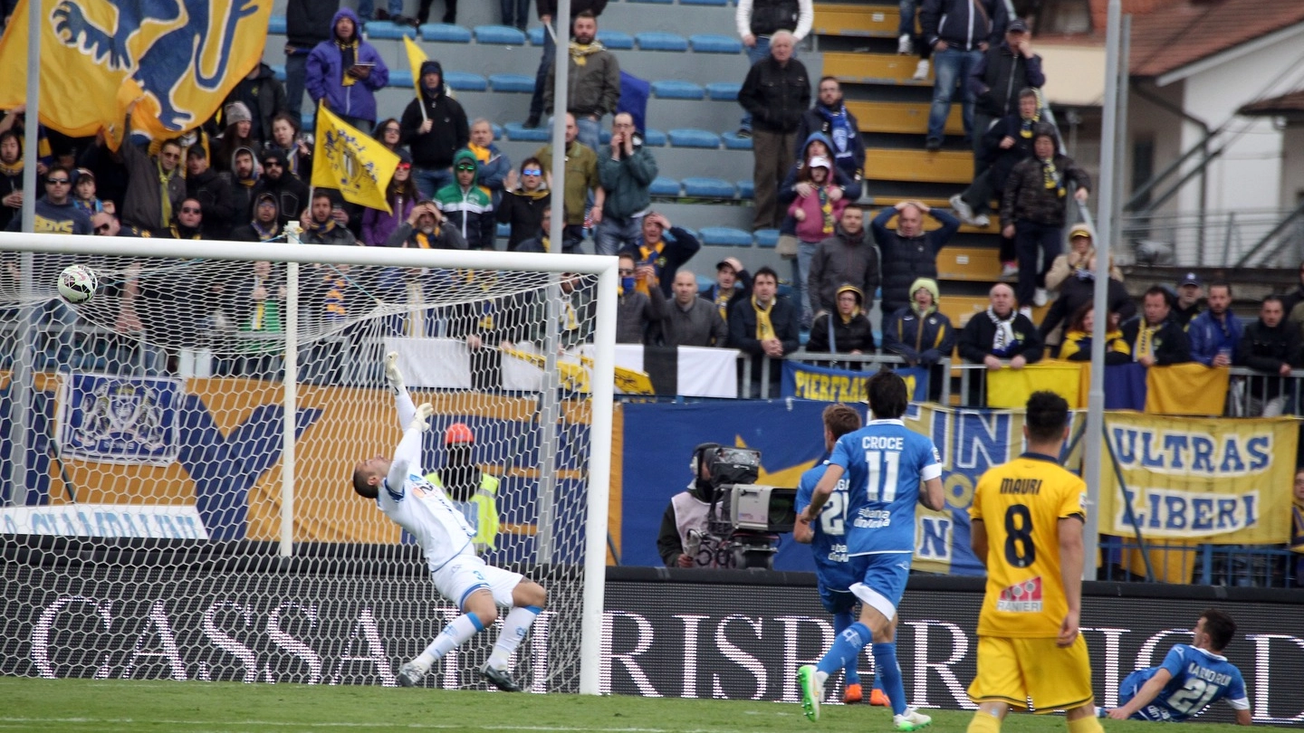 Empoli-Parma 2-2: il pareggio di Belfodil per il 2-2 finale (Gianni Nucci/Fotocronache Germogli)