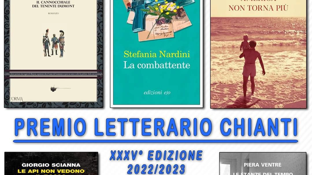 I libri in finale al Premio Letterario Chianti