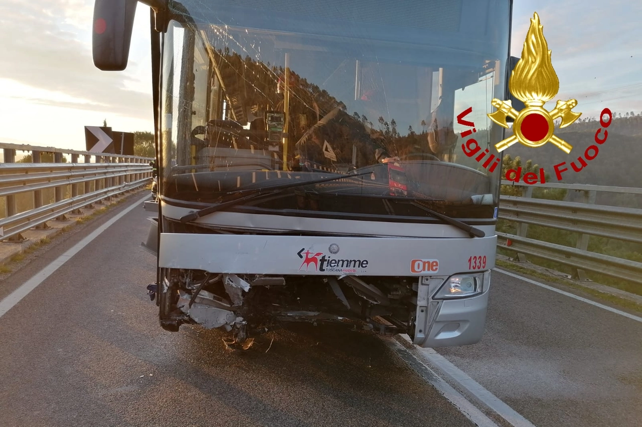 L'autobus coinvolto