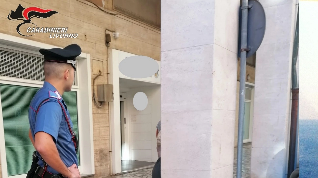 I carabinieri sul posto I carabinieri sul posto
