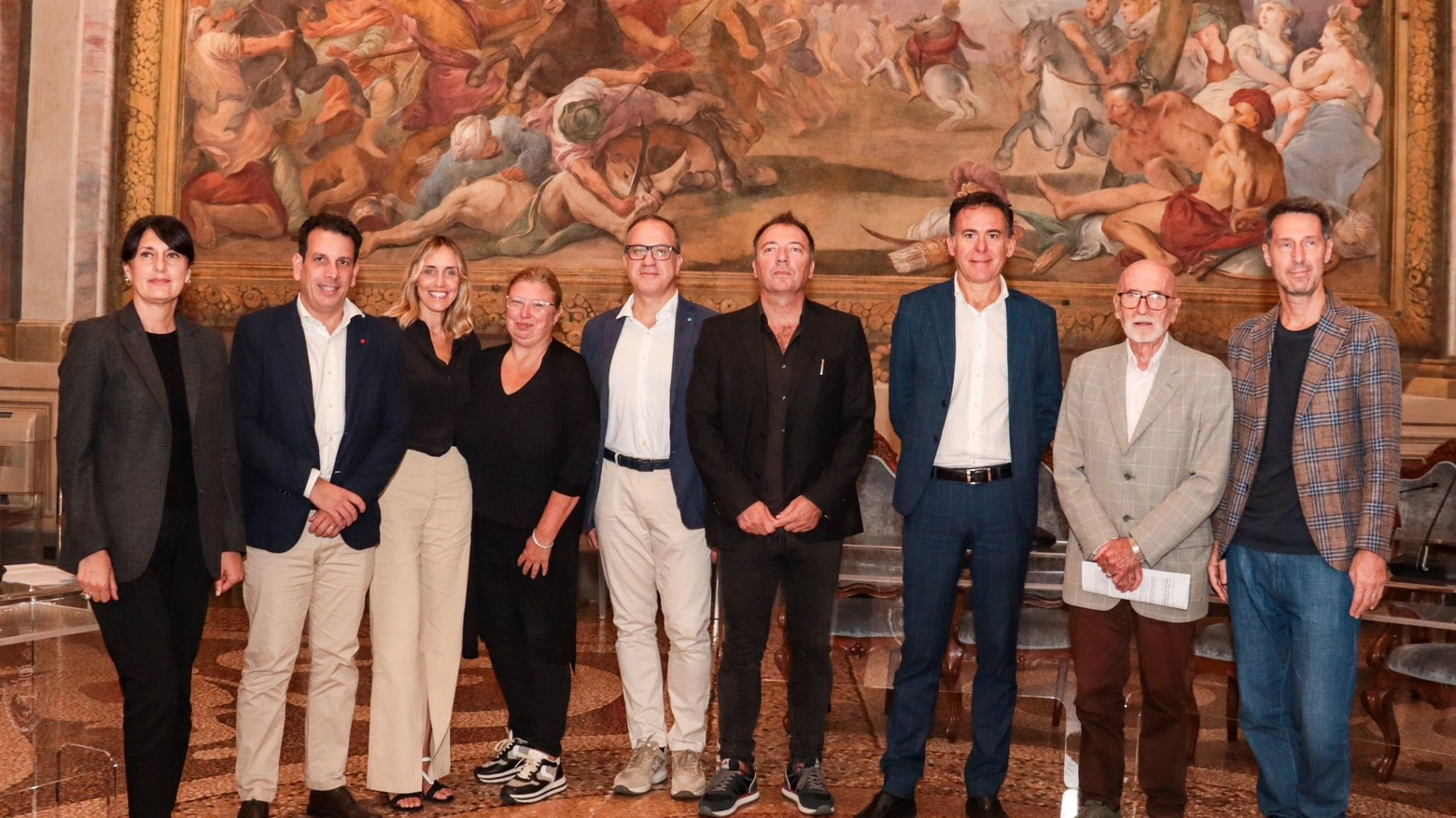 La presentazione della biennale La presentazione della biennale