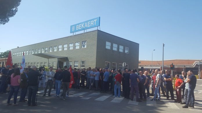 I lavoratori della Bekaert I lavoratori della Bekaert