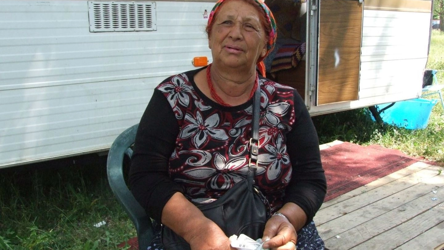 Djula Ahmetovic, 72 anni, è la matriarca della famiglia