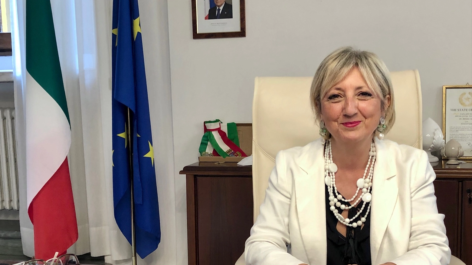 Il Prefetto di Prato Adriana Cogode