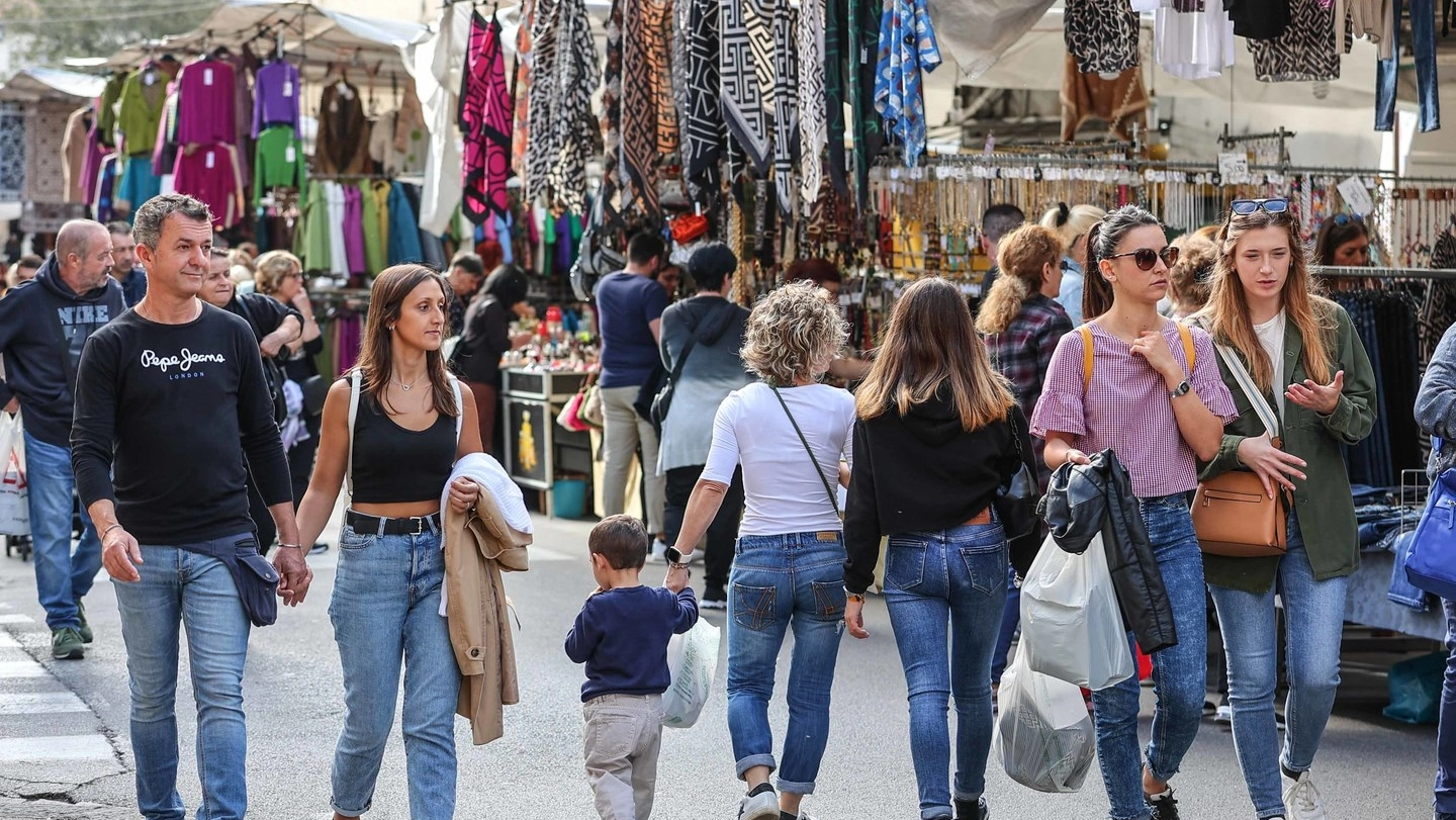 Un’edizione passata di Empolissima con tante persone in centro (Gasperini/Germogli)