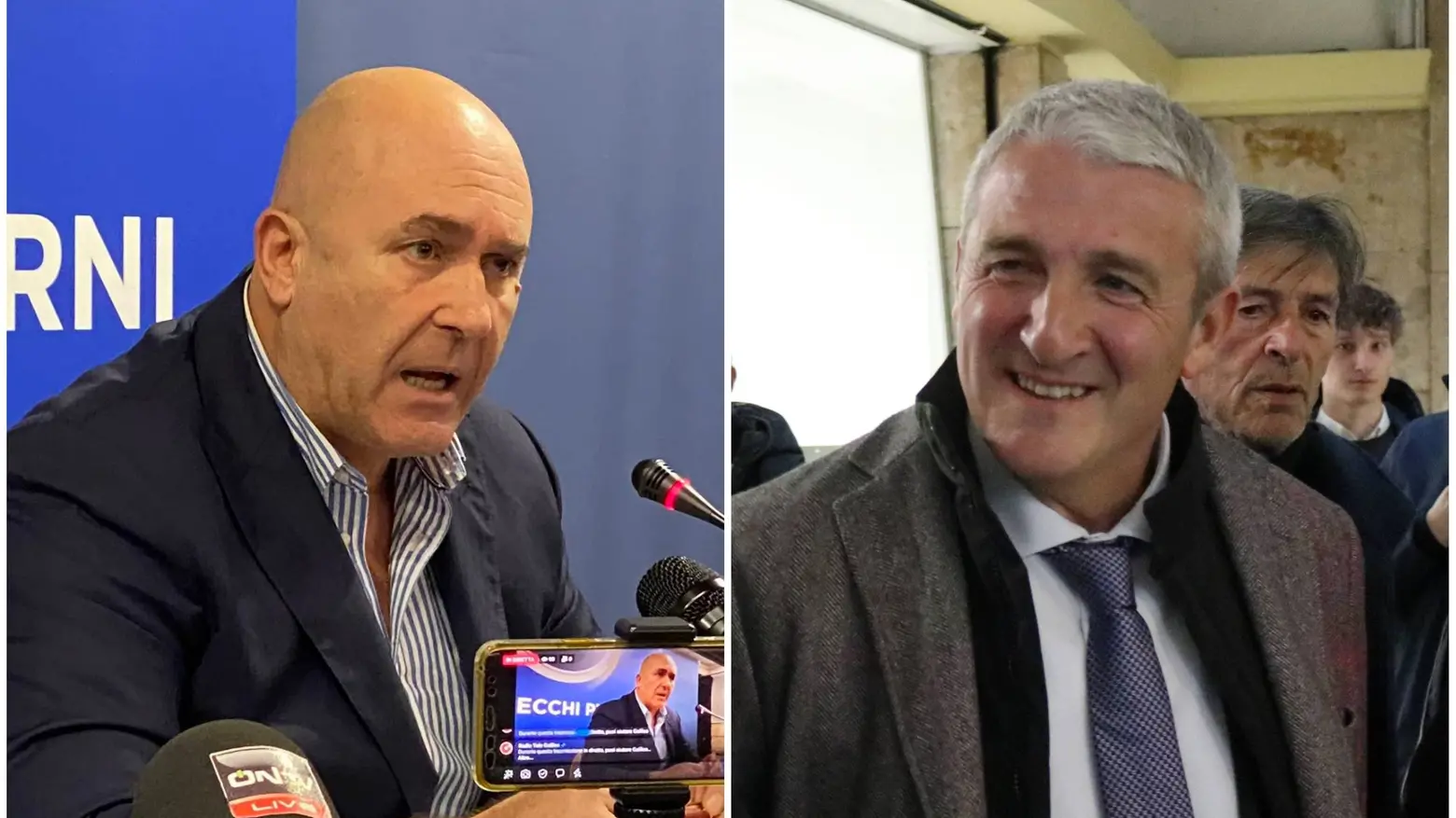 Bandecchi (a sinistra) e Masselli