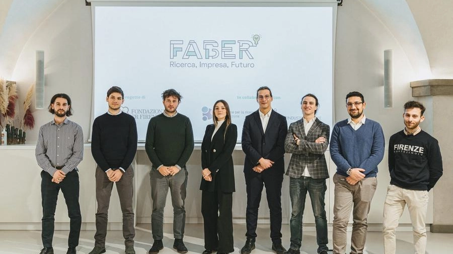Gli otto giovani ricercatori del programma Faber