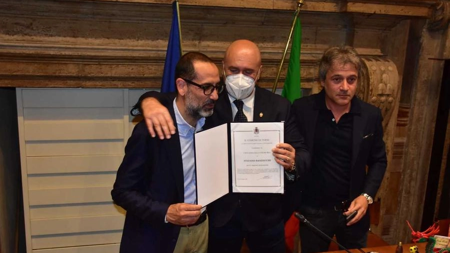 Terni, cittadinanza onoraria a Bandecchi (PianetaFoto)