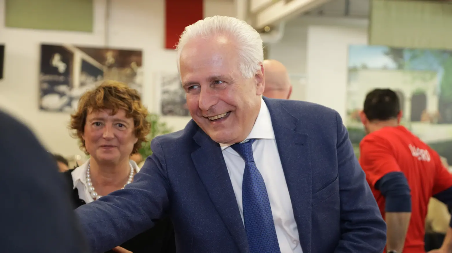 Il presidente della Toscana Eugenio Giani