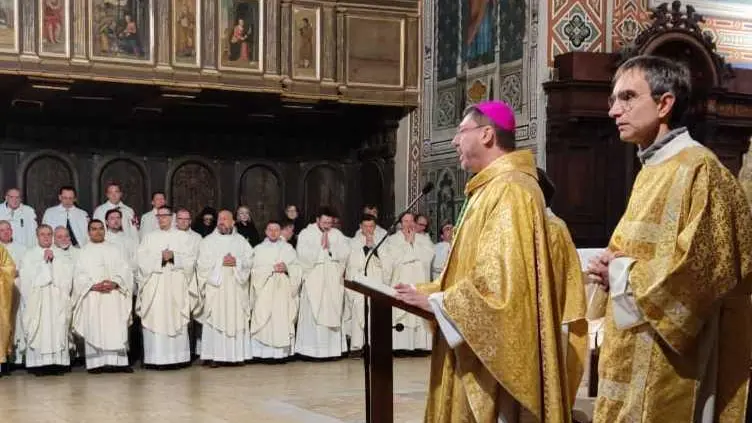 L’omaggio a Sant’Ubaldo  "È testimone di pace  e del nostro popolo unito"