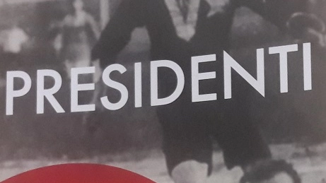 Un particolare della copertina di "Presidenti"