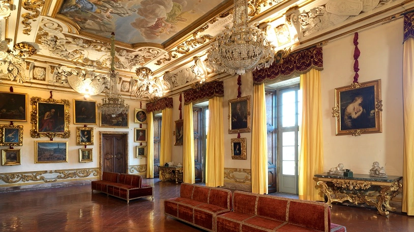 Il Salone dell'Apoteosi alla Galleria Corsini Il Salone dell'Apoteosi alla Galleria Corsini