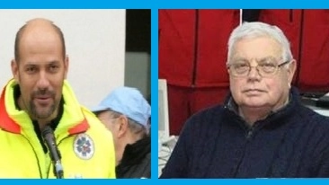 Nicola Di Paco e Romano Giovannini, presidenti delle Assistenze di Rosignano e Cecina