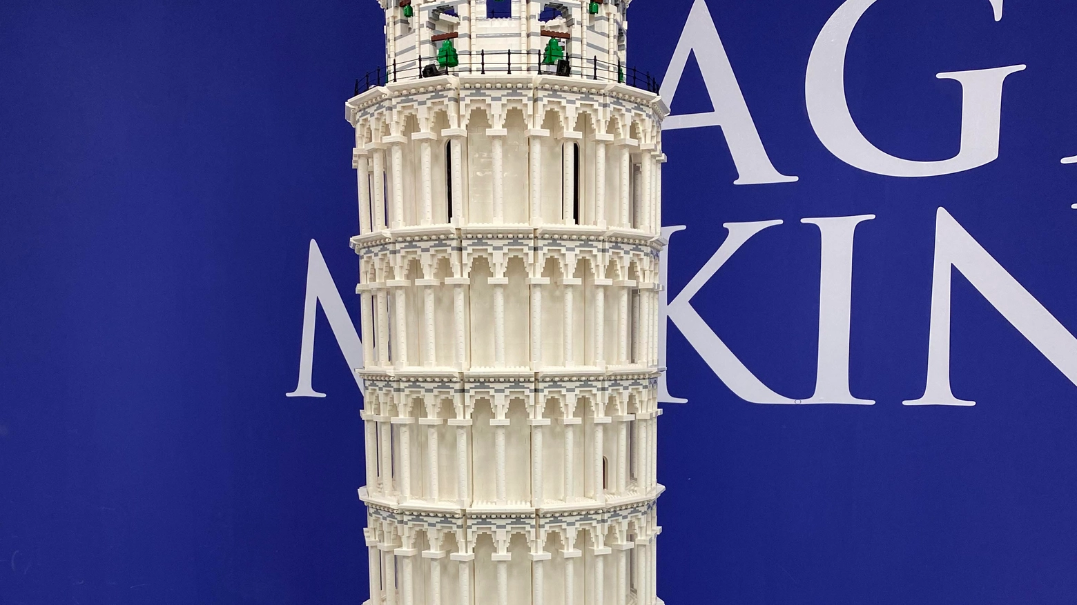 La Torre di Pisa di mattoncini