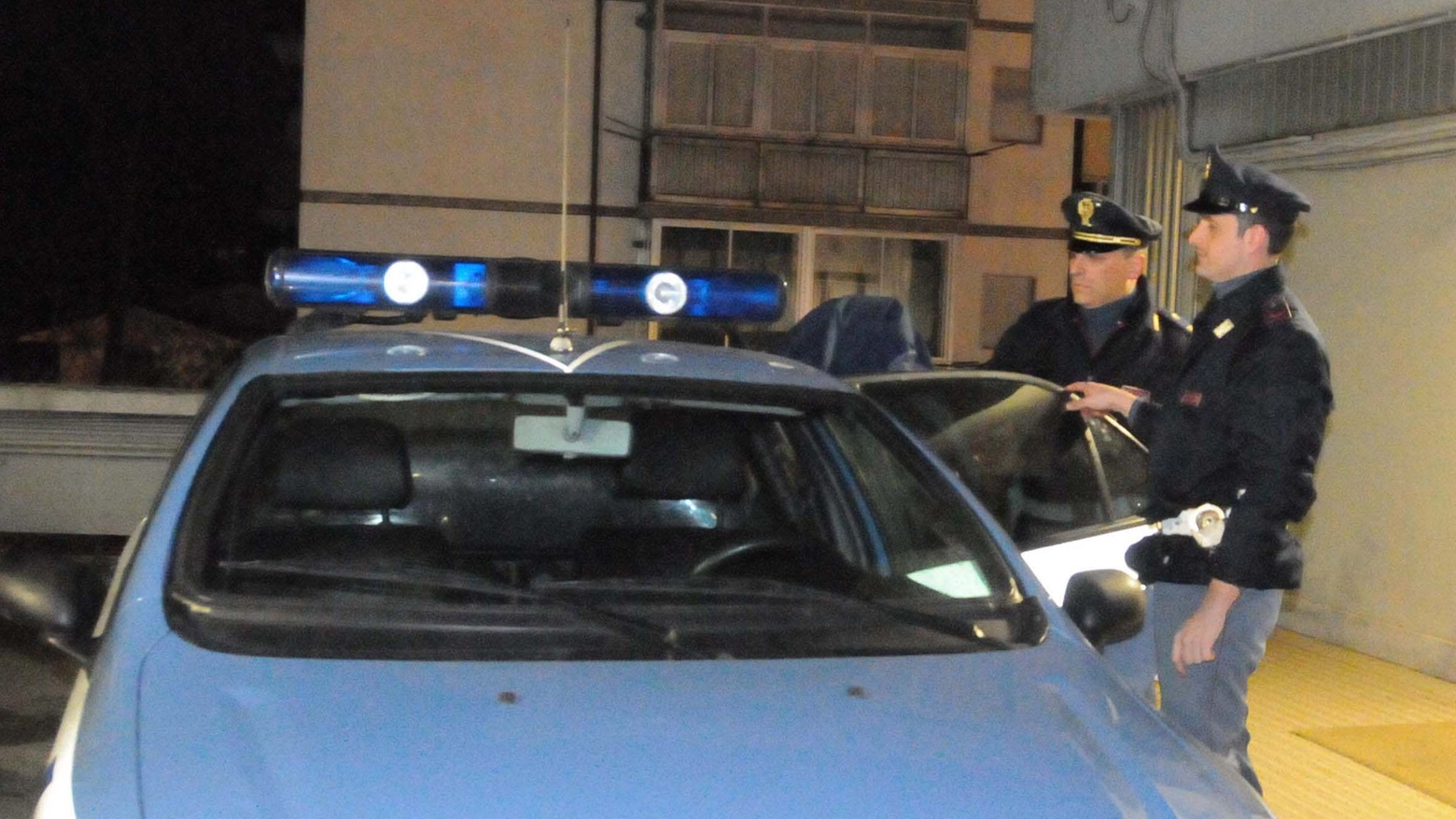 Perquisizione della polizia a Massa (Foto d'archivio)