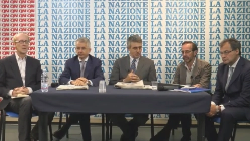 Un momento del videoforum de La Nazione sull'omicidio stradale Un momento del videoforum de La Nazione sull'omicidio stradale
