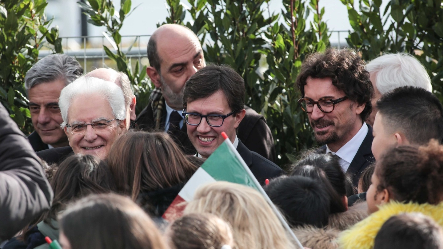 Toninelli con il sindaco Nardella (New Press Photo)