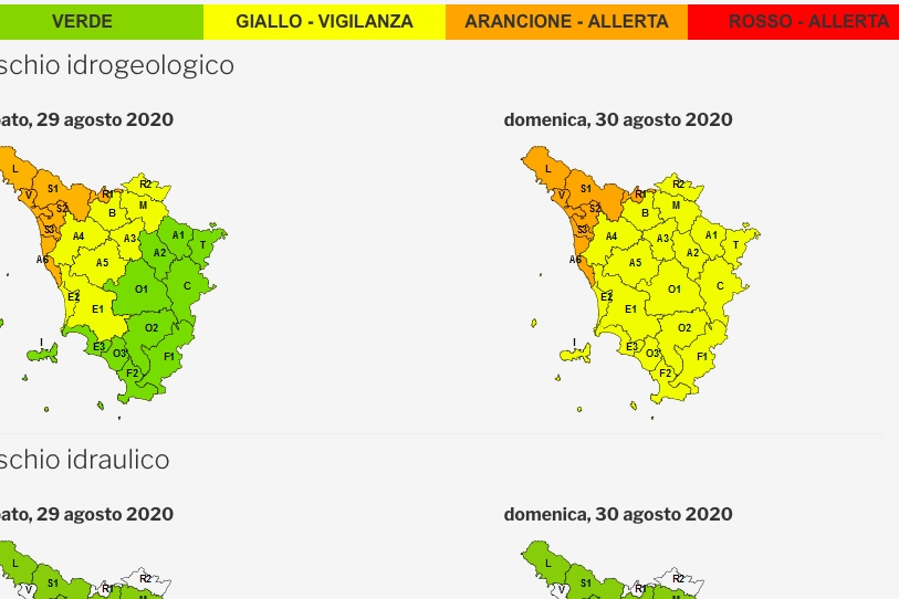 Allerta meteo