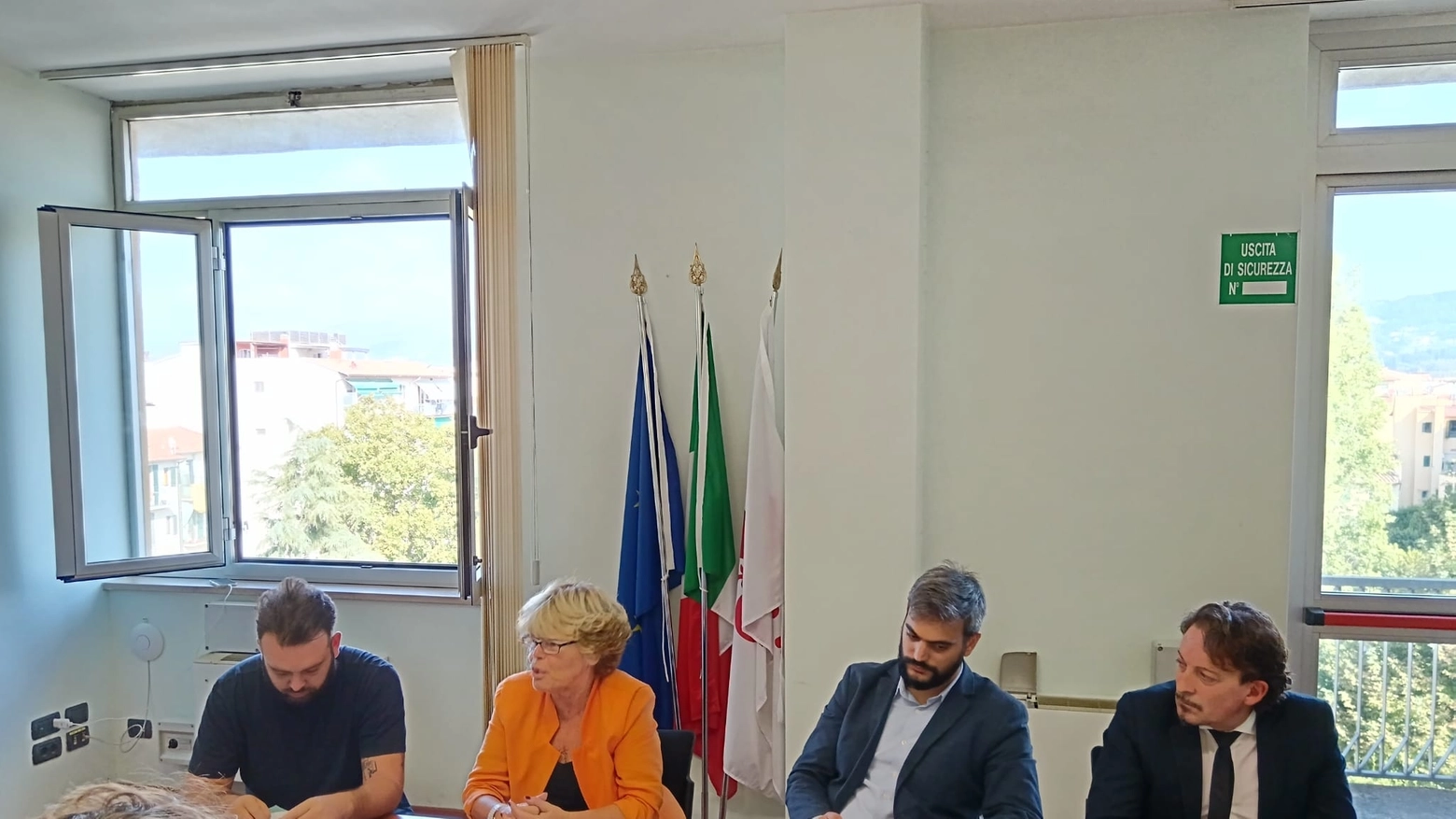 Il progetto illustrato oggi dagli assessori Meucci e Guccione Il progetto illustrato oggi dagli assessori Meucci e Guccione
