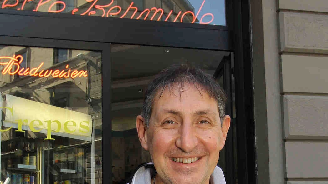 Vetulio Bondi titolare della storica gelateria all’angolo tra via Faenza e via Nazionale