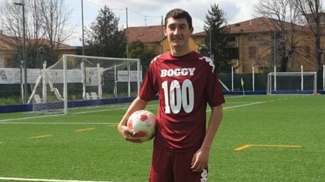 Il 16enne Bogdan Stauciuc dei Giovani Granata Monsummano