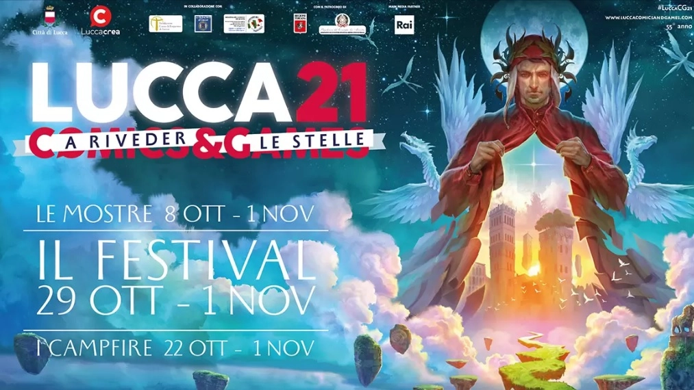 Il manifesto di Lucca Comics & Games