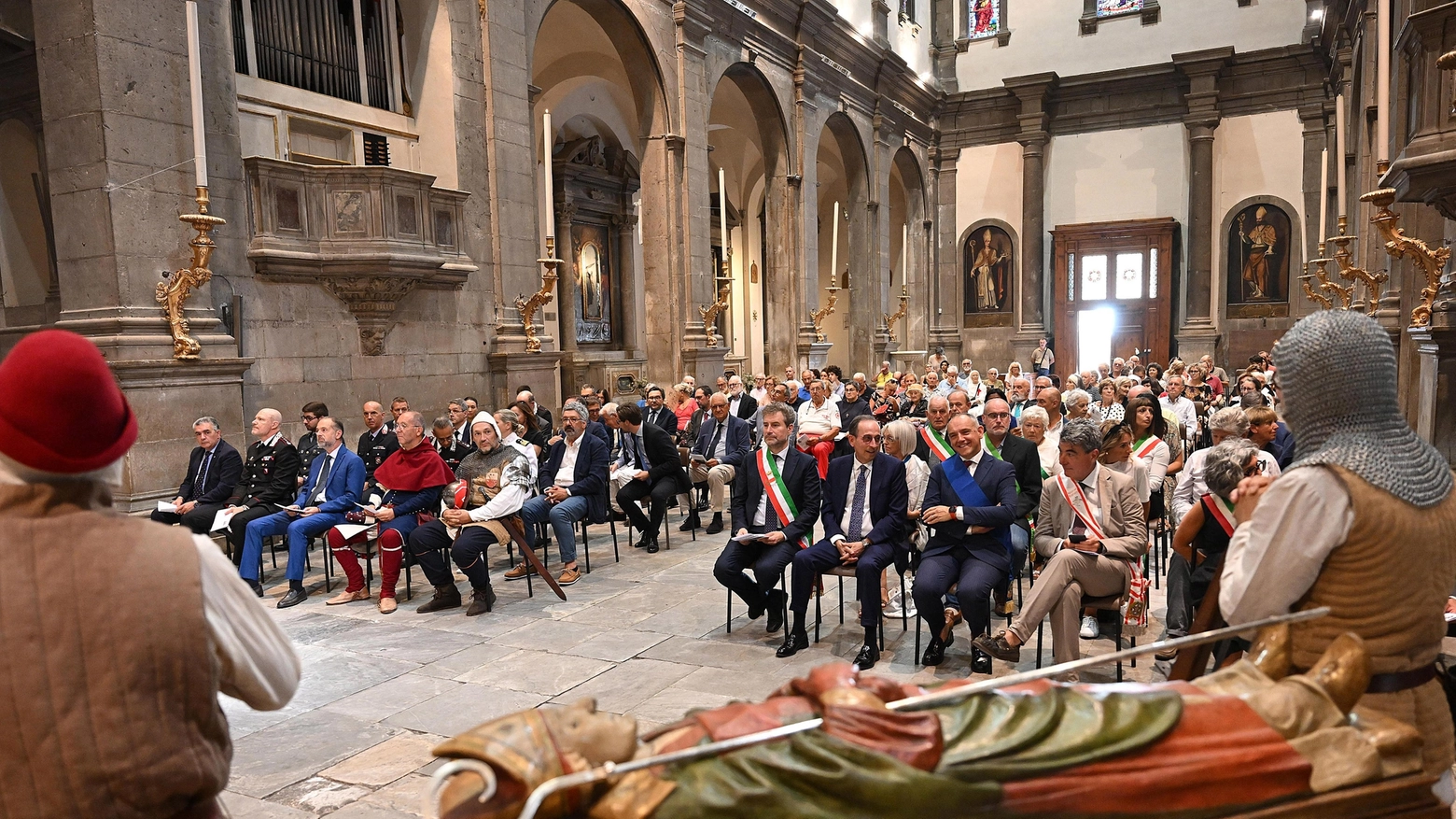 Festa di San Paolino  Gazzarra e storico Palio  Giulietti parla ai giovani  “Il Paese è per voi“