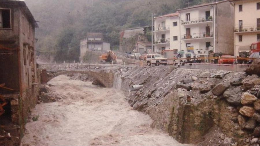 L'alluvione in alta Versilia (immagine d'archivio)