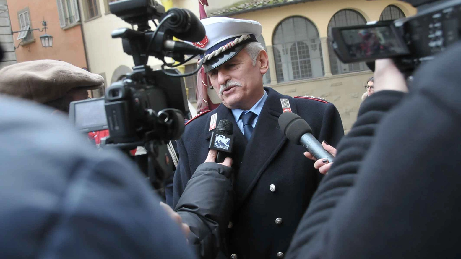 Il comandante Cino Augusto Cecchini