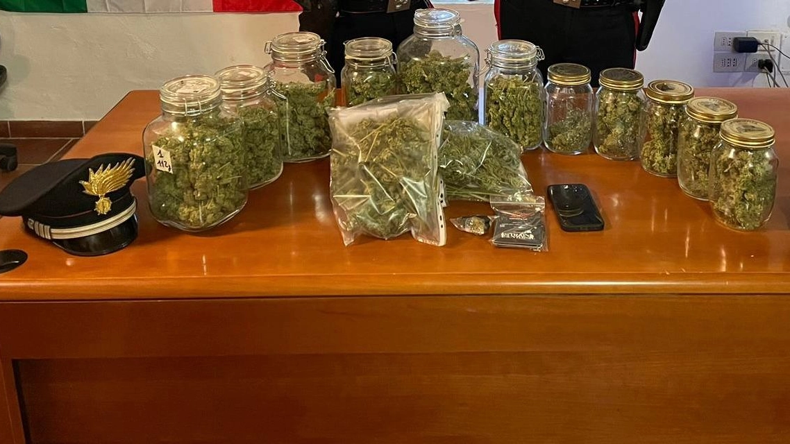 La droga sequestrata La droga sequestrata