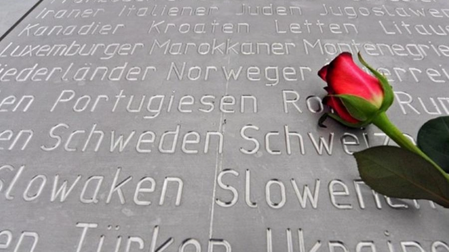 Il ricordo delle vittime dell'olocausto