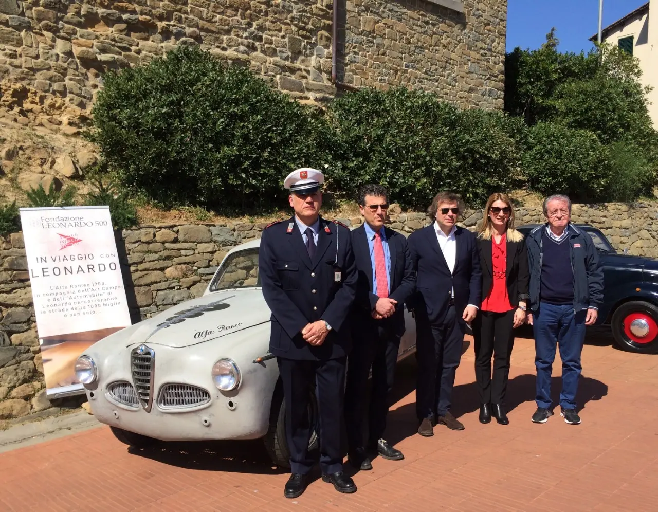 Arriva la Mille Miglia. Auto d'epoca, big ed eventi no stop a Vinci