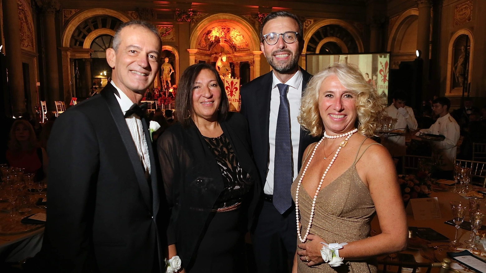 Serata per l'Ant: Simone Martini, Federica Giuliani, Antonio Mazzeo e Raffaella Panniti (Mori / New Press Photo) Serata per l'Ant: Simone Martini, Federica Giuliani, Antonio Mazzeo e Raffaella Panniti (Mori / New Press Photo)