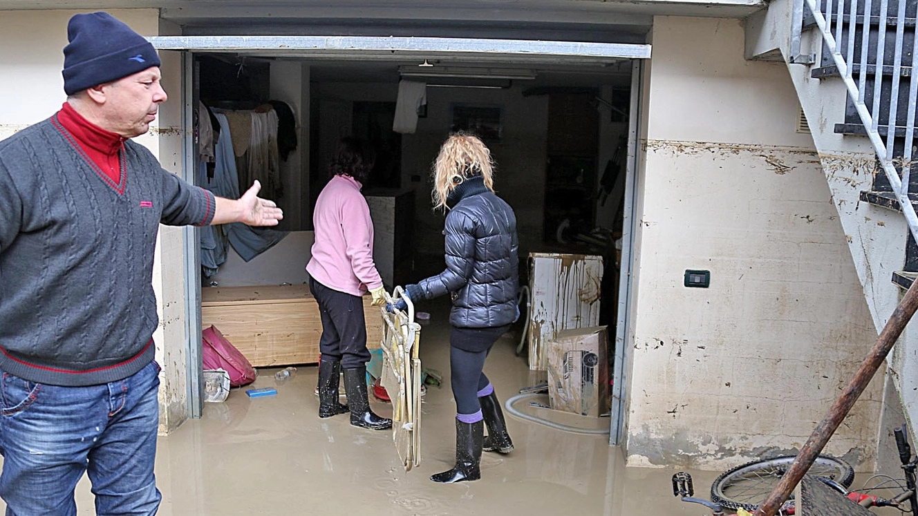 Un drammatico scatto dell’alluvione del gennaio 2014