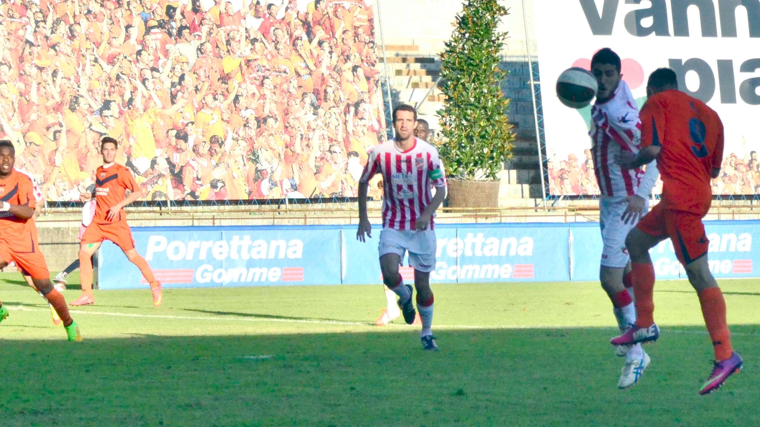 PIstoiese-San Marino: il gol del 2-1 di Tripoli