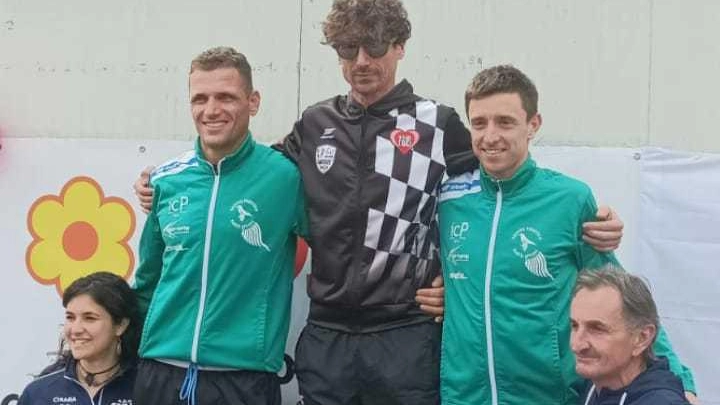 Sagramoni e Tarantola sul podio  Parco Apuane in  luce al  Trofeo Proavis