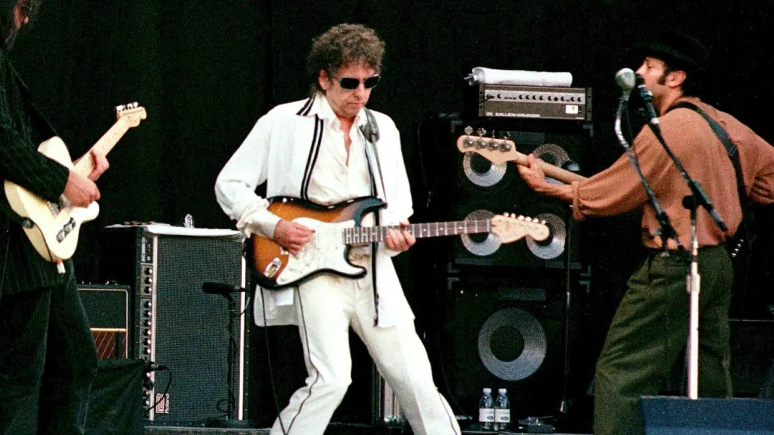 Bob Dylan in concerto (Foto di repertorio Ansa)
