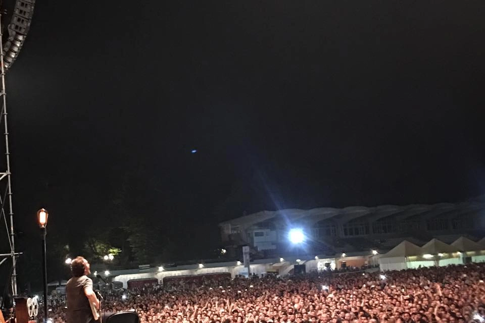Eddie Vedder al Visarno Arena