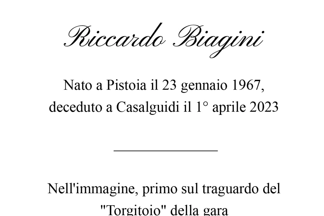 Domani i funerali di Riccardo Biagini