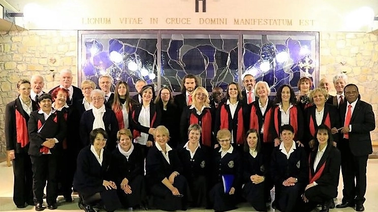 Il Coro Gospel Internazionale di Pistoia sulle Dolomiti ampezzane