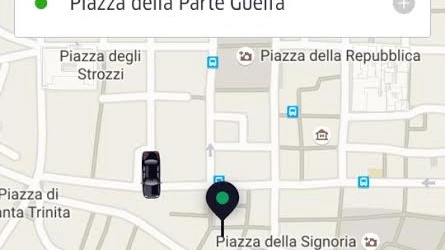 Uber arriva a Firenze
