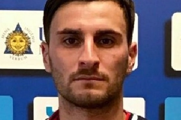 Il nuovo attaccante del Pisa Luca Giannone