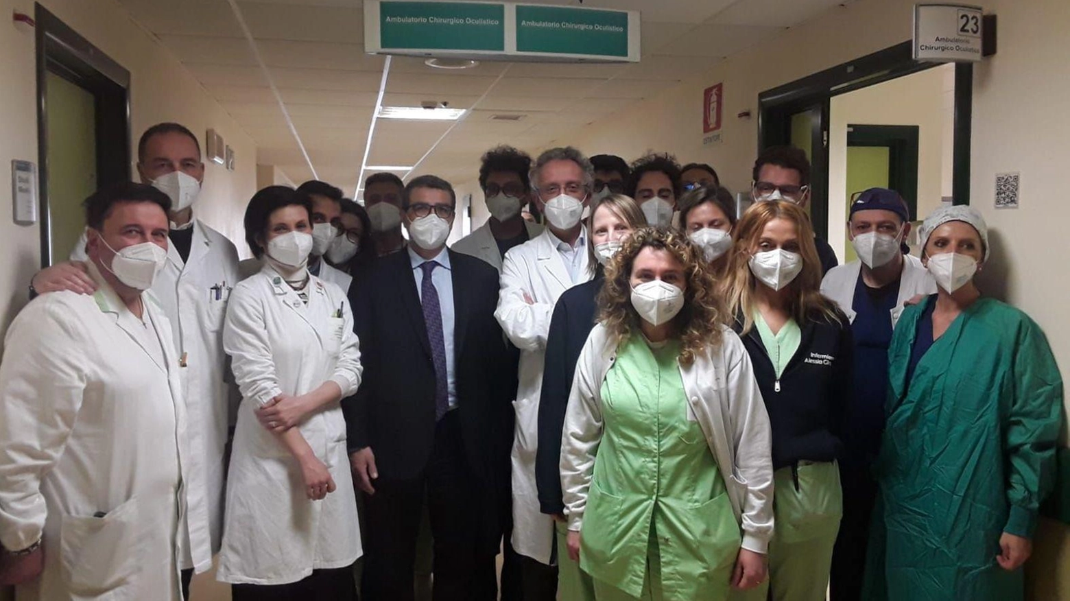 Iniezioni intravitreali Attivato l’ambulatorio Si evita la sala operatoria Iniezioni intravitreali Attivato l’ambulatorio Si evita la sala operatoria