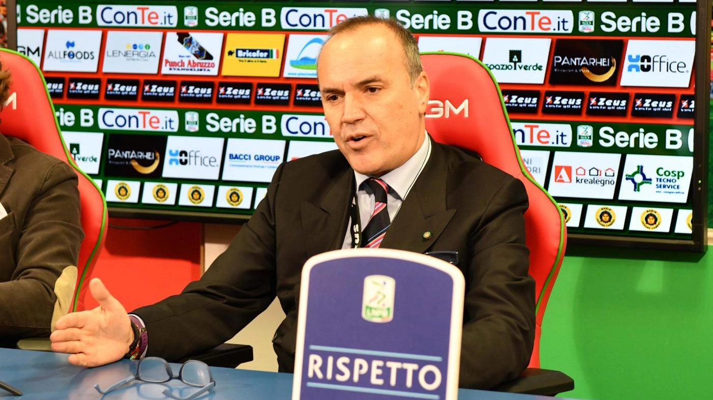 Mauro Balata, presidente della Lega di Serie B