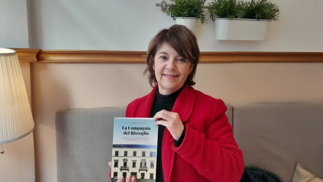 Fiorenza Stella con il suo nuovo romanzo