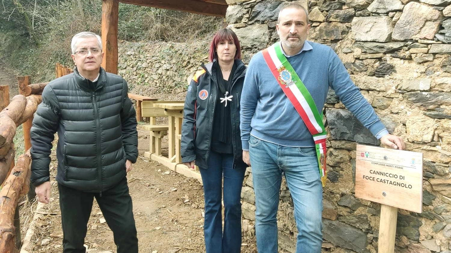 Il sindaco Ghimenti Il sindaco Ghimenti